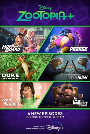 Hayvonlar shahri+ / Zootopia+ Barcha qismlar Uzbek Tilida
